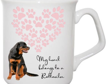 Mug Rottweiler à ma place