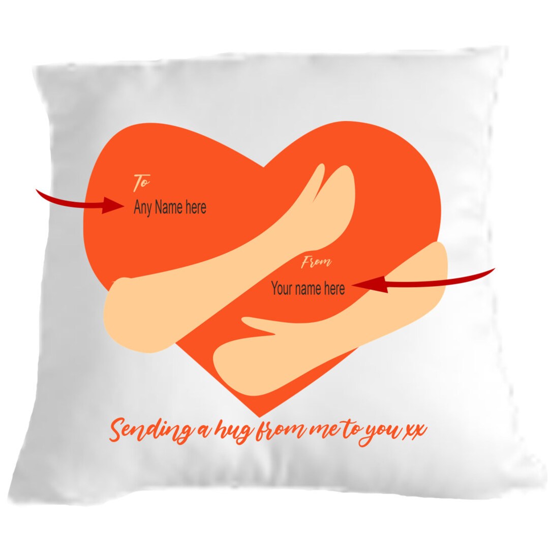 Cuddle Cushion Give a Hug Pillow Etsy