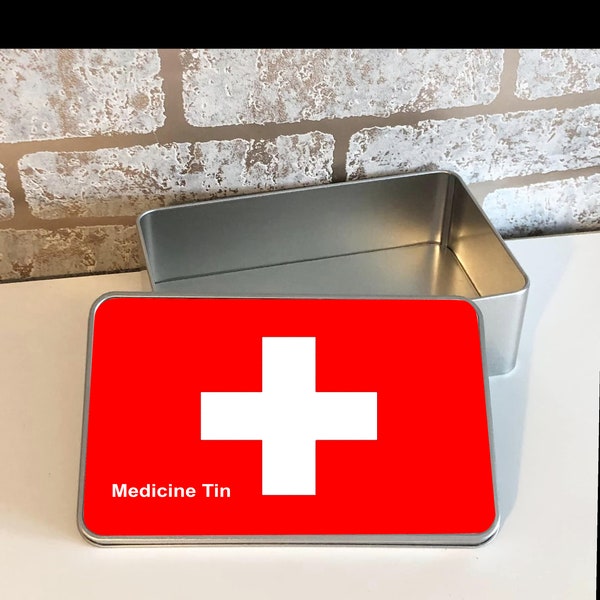 Medikamentendose Erste-Hilfe-Box Aufbewahrungsdose Tabletten