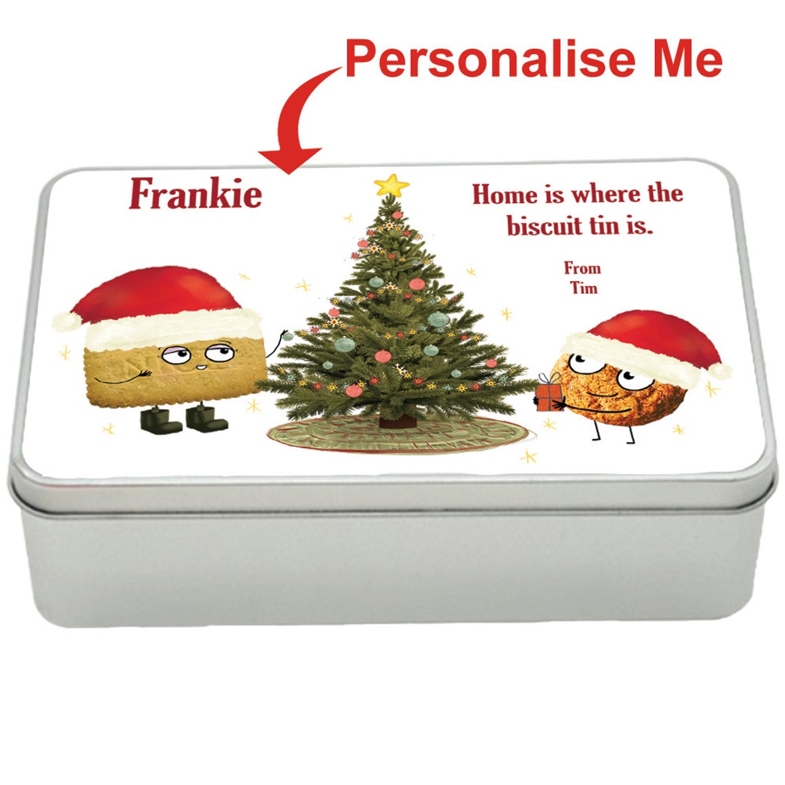 Christmas nut tins Clearance