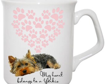 yorkshire terrier mug