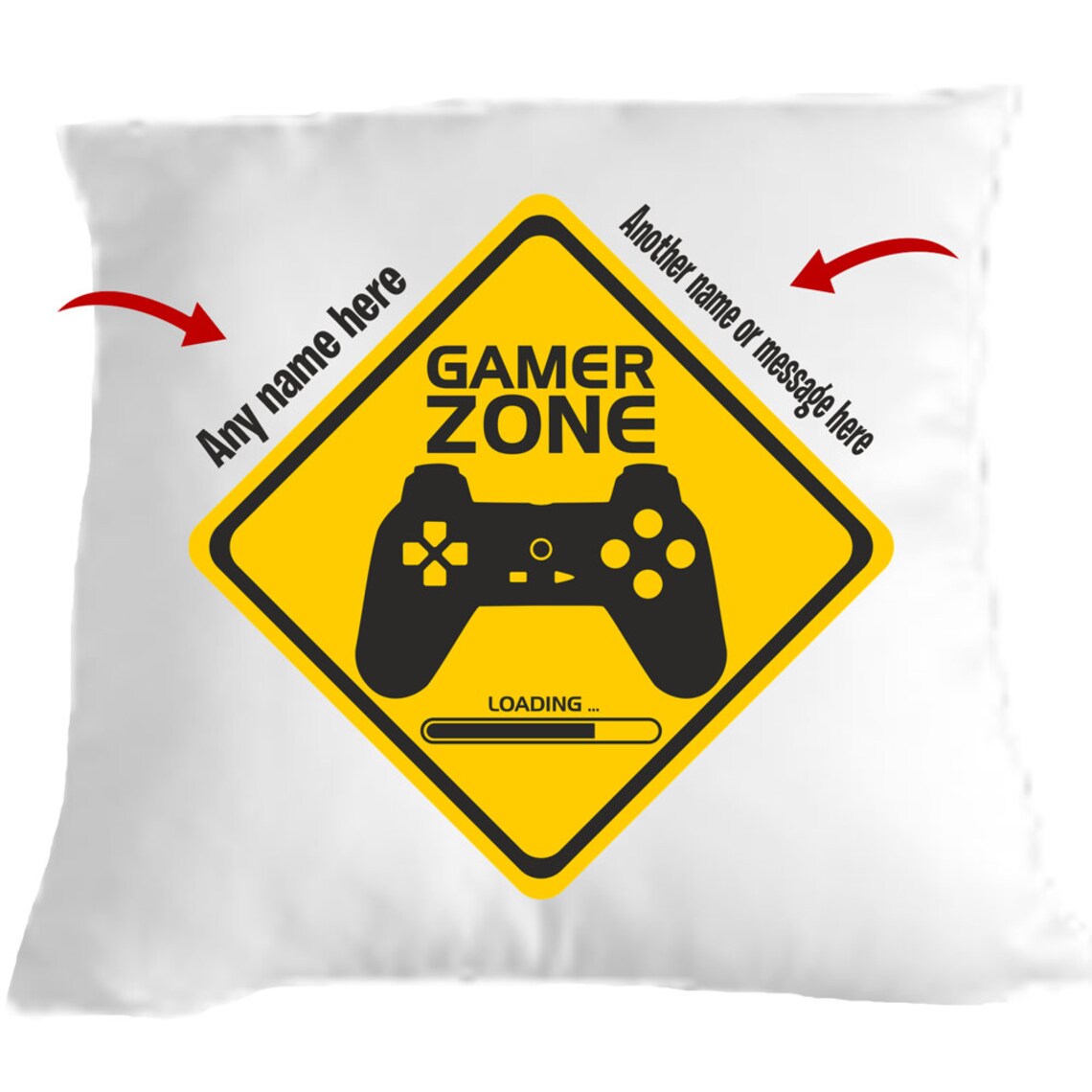 Gamer's Cushion Video Game Cushion Teenagers Cushion Gamer Etsy