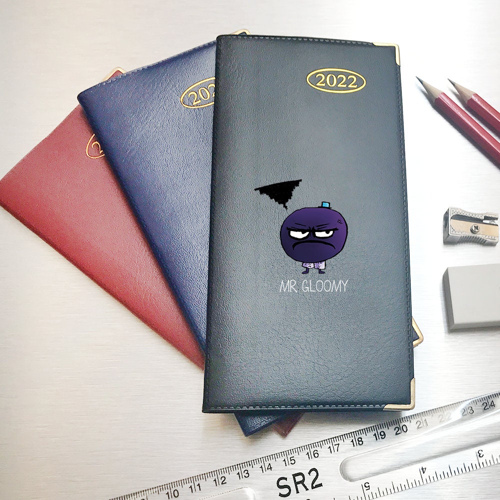 Mr Gloomy Design 2022 Slim Pocket Diary - Week to View