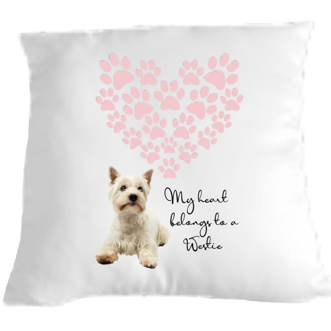 westie dog cushions