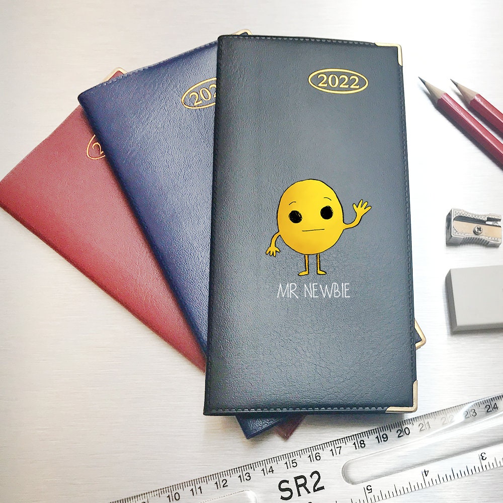 Mr Newbie Design 2022 Slim Pocket Diary - Week to View
