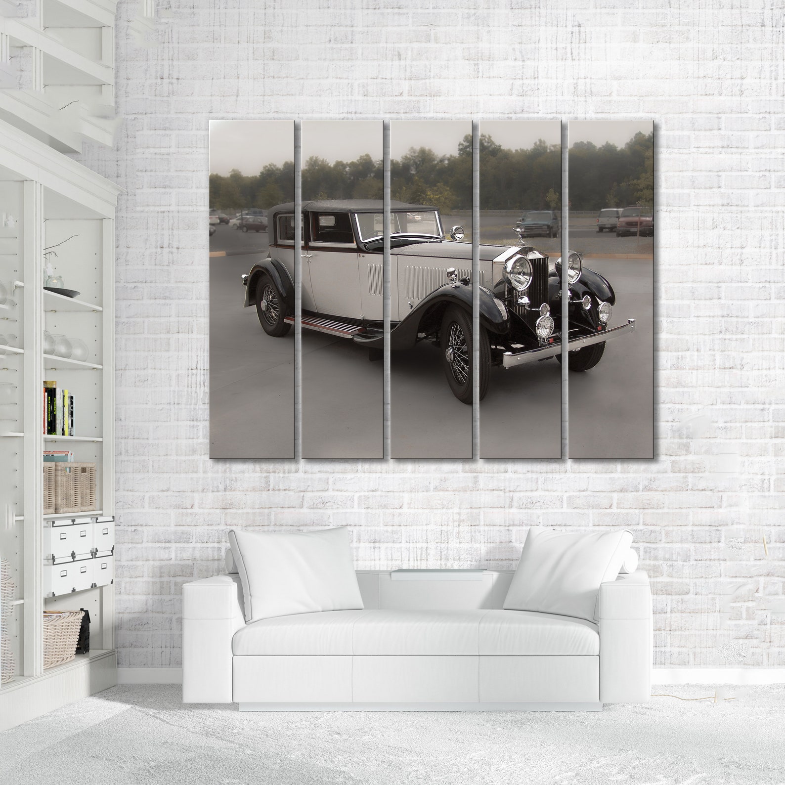 Car wall art 1931 Rolls Royce Car decor Large art print 1 to 5 | Etsy