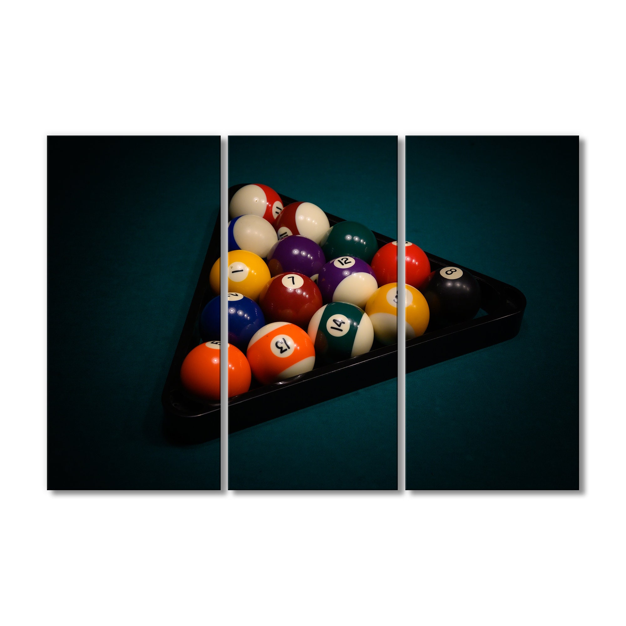 Billiard balls wall art decor apartment Billiard Wall Art Etsy