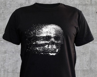 Cool Skull-shirt, uniseks Halloween Skull-shirt, horror-t-shirt