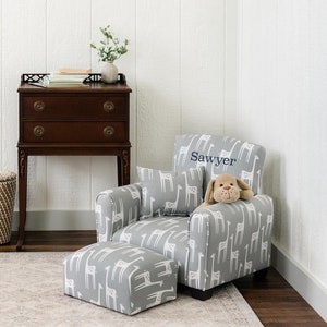 Childs upholstered rocking chair discount