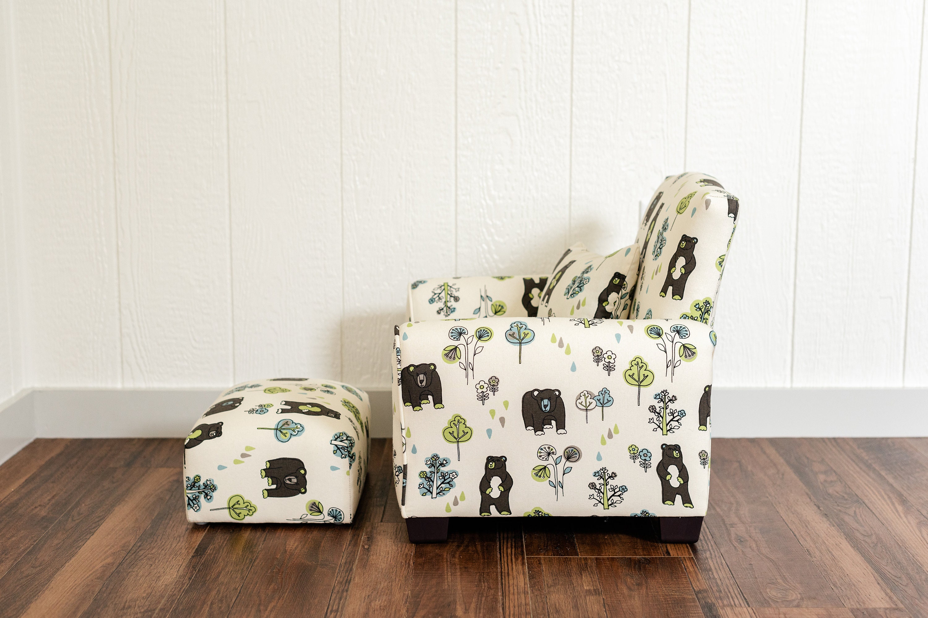 Upholstered children's online chairs personalized
