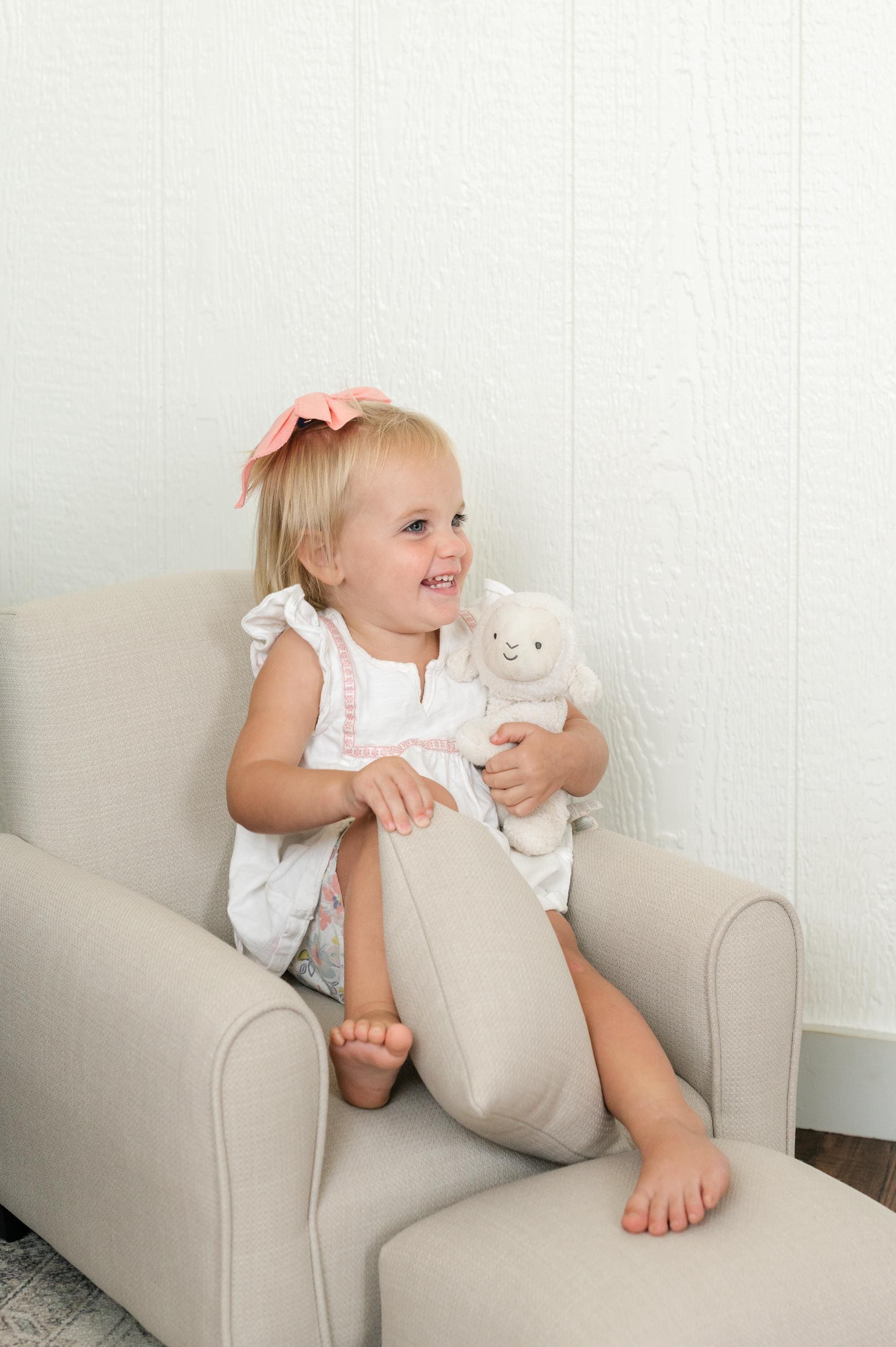 Child's Upholstered Rocking Chair / Chair - Pink Vinyl - Etsy