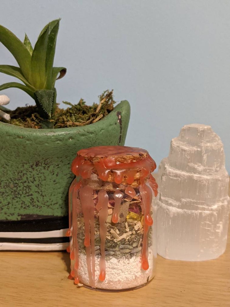 Spell Jar // Pregnancy Jar // Menstrual Jar // Witchcraft // Etsy