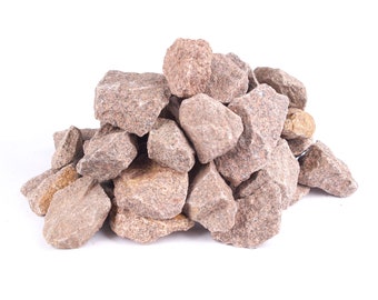 Sauna stones red granite approx. 20-40mm 10Kg hand-sorted and pre-cleaned