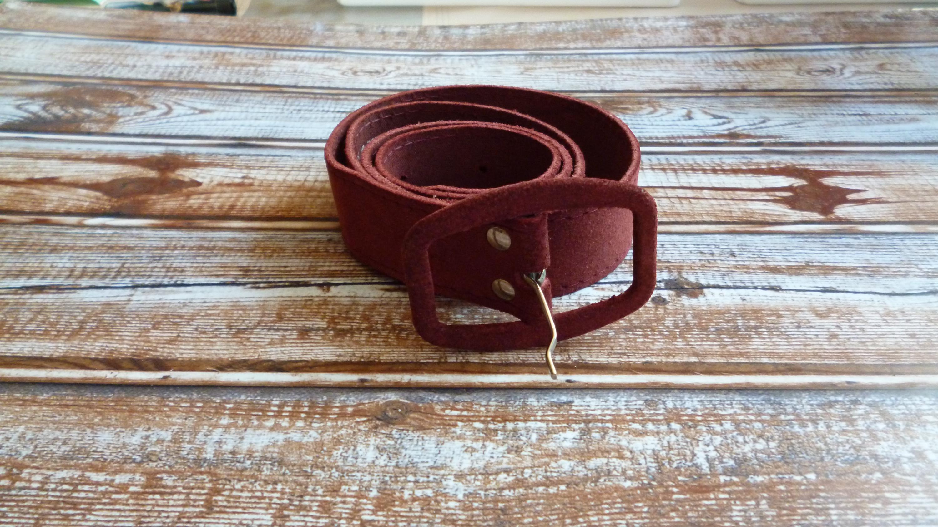 Ceinture Élastique Vintage Années 80/90 - Boucle Baroque Dorée - Taille M - Large - Élasthanne Et Métal