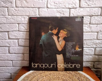 Vintage vinyl record, 12&quot;, 33 RPM, Conductor: ALEX. IMRE, Tangouri Celebre, Vinyl record, Famous tangos, Old vinyl records.