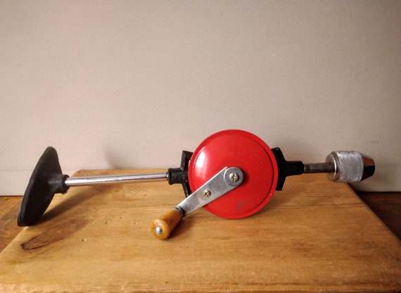 Antique manual sale drill