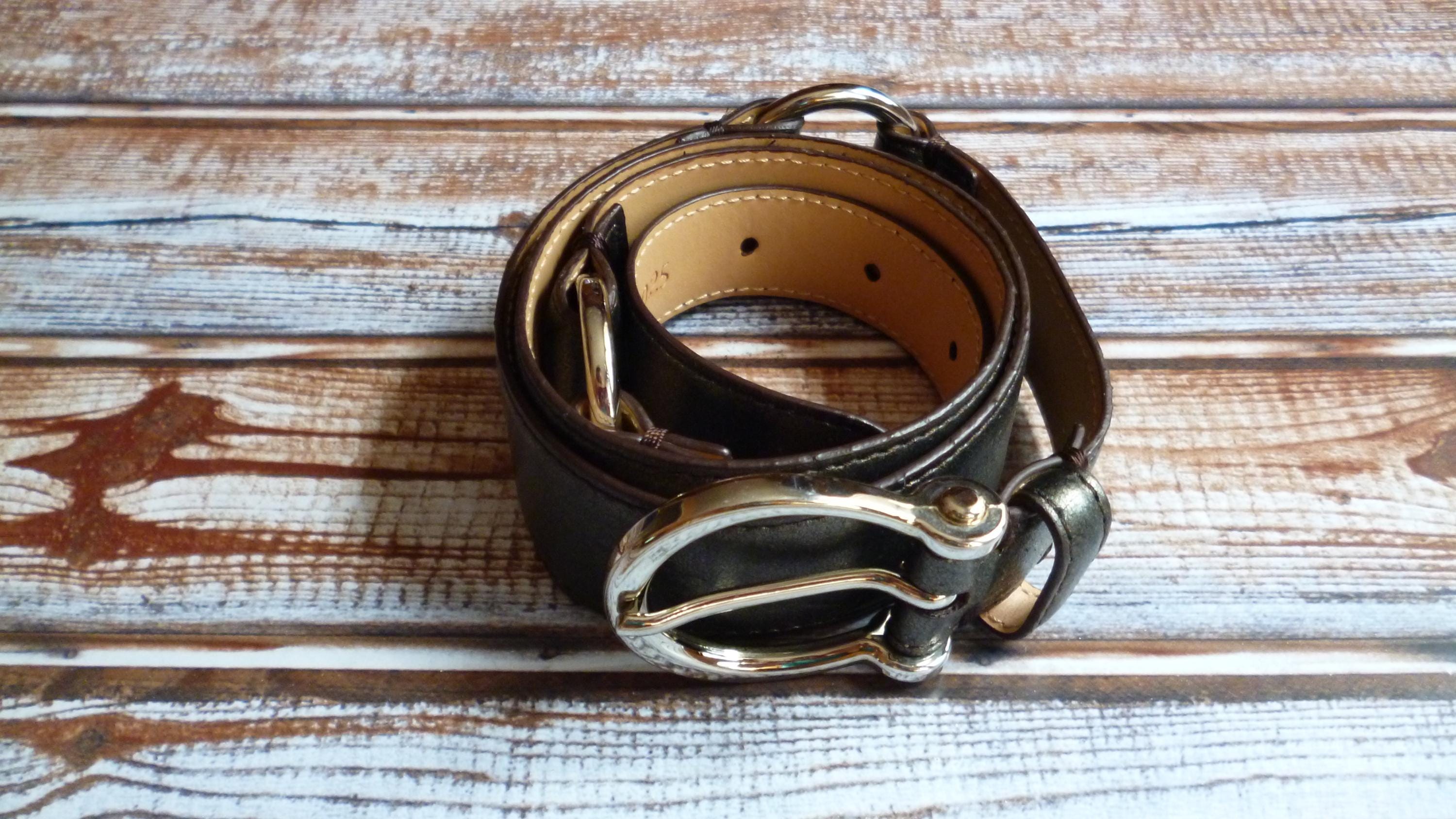 new LEYVA heyraud leather belt silver buckle 30 Leyva Genuine Leather Belt - Wine - Galvin for Men main image 2