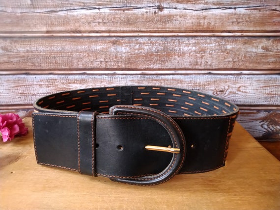 Vintage layered leather belt Seaa20ad72e704f5e9ed6ea8552918  main image 4