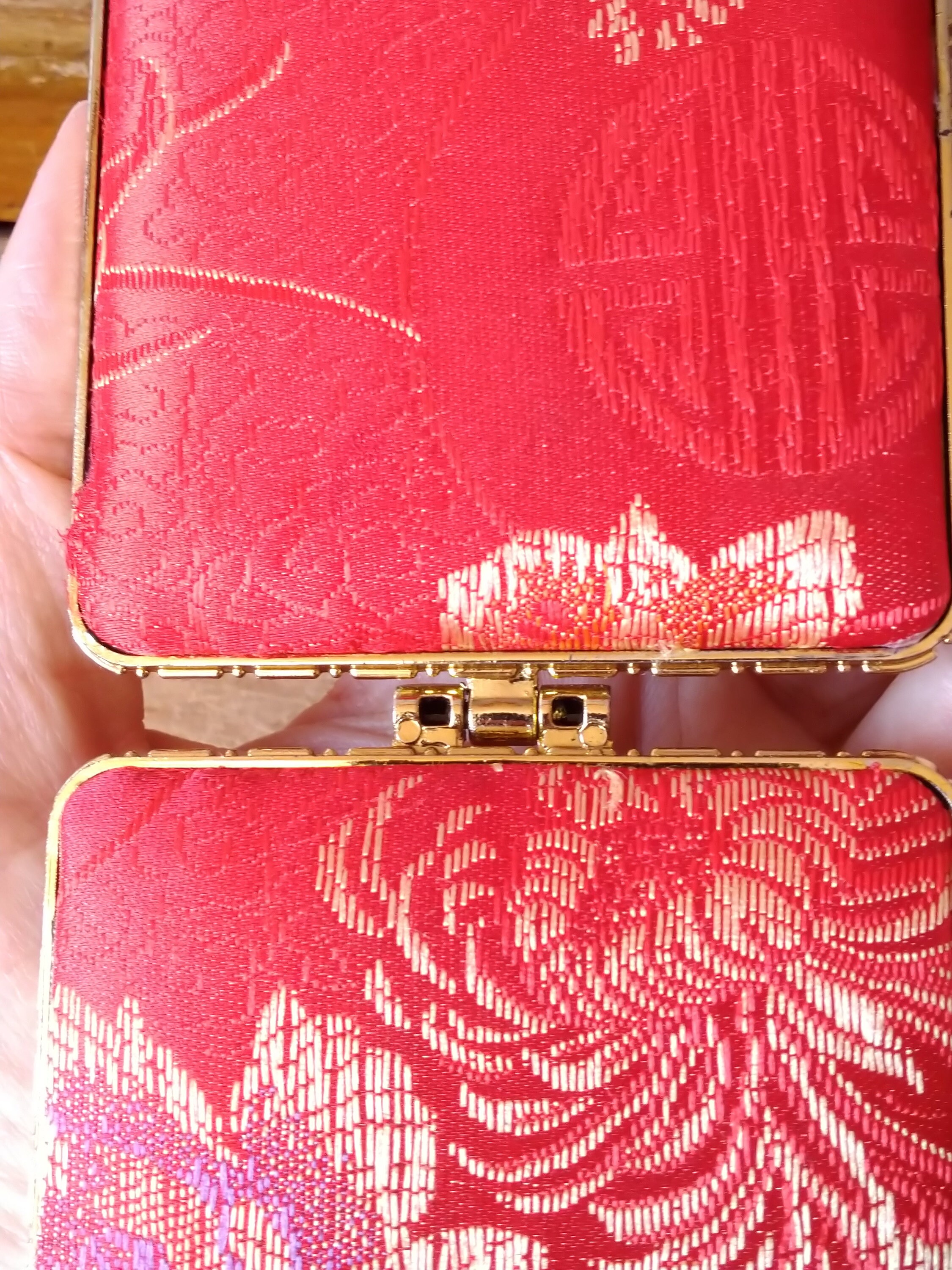 Vintage Compact Double Mirror, Handheld Travel Mirror, Vintage Mirror