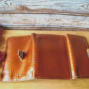 Vintage Bartuggi Small Genuine Leather Purse Wallet, Ladies Brown Clutch