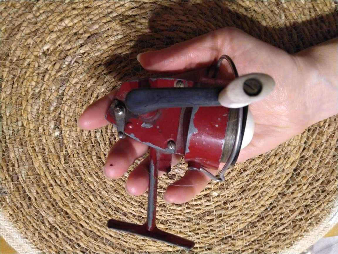 Moulinet De Pêche Vintage HEDDON Modèle 70 - Fabriqué Aux États-Unis - Rare - Non Fonctionnel (pour Pièces/collection)