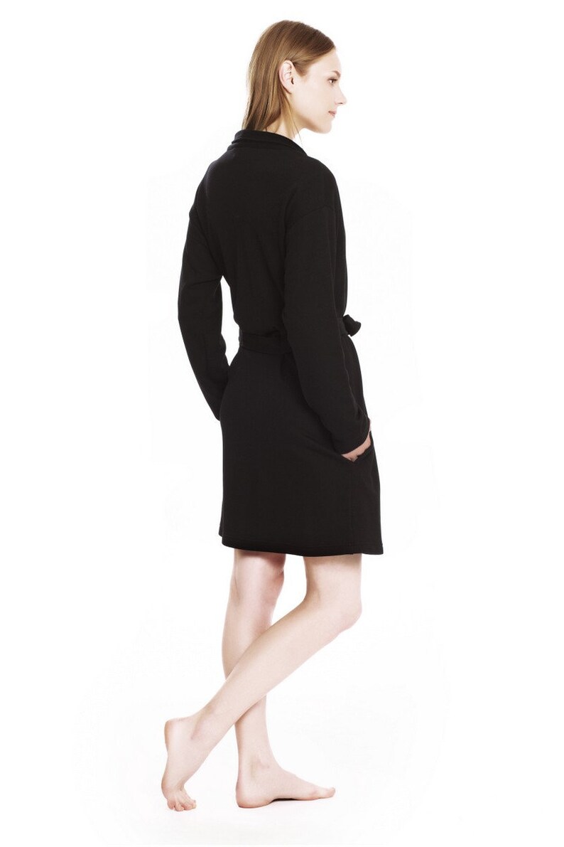 Bamboo Robe Womens Long Robe Bamboo Clothing Pocket Robe Etsy