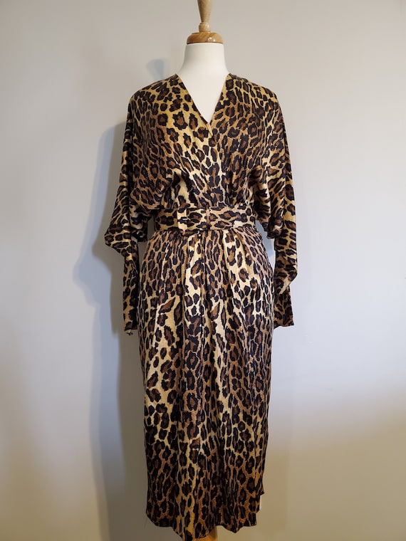 Vintage Queen Leopard Dress