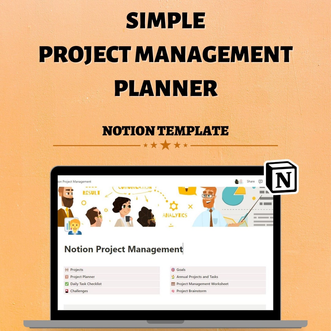 Notion Template Business Planner | Notion Client Portal | Project ...