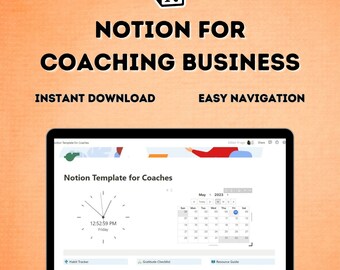 Client Dashboard | Done For You | Notion Template For Coaches | Notion Client Onboarding | Notion Planner Service-Based Business