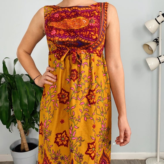 Vintage Cotton Hawaiian Dress - Vintage Clothing -