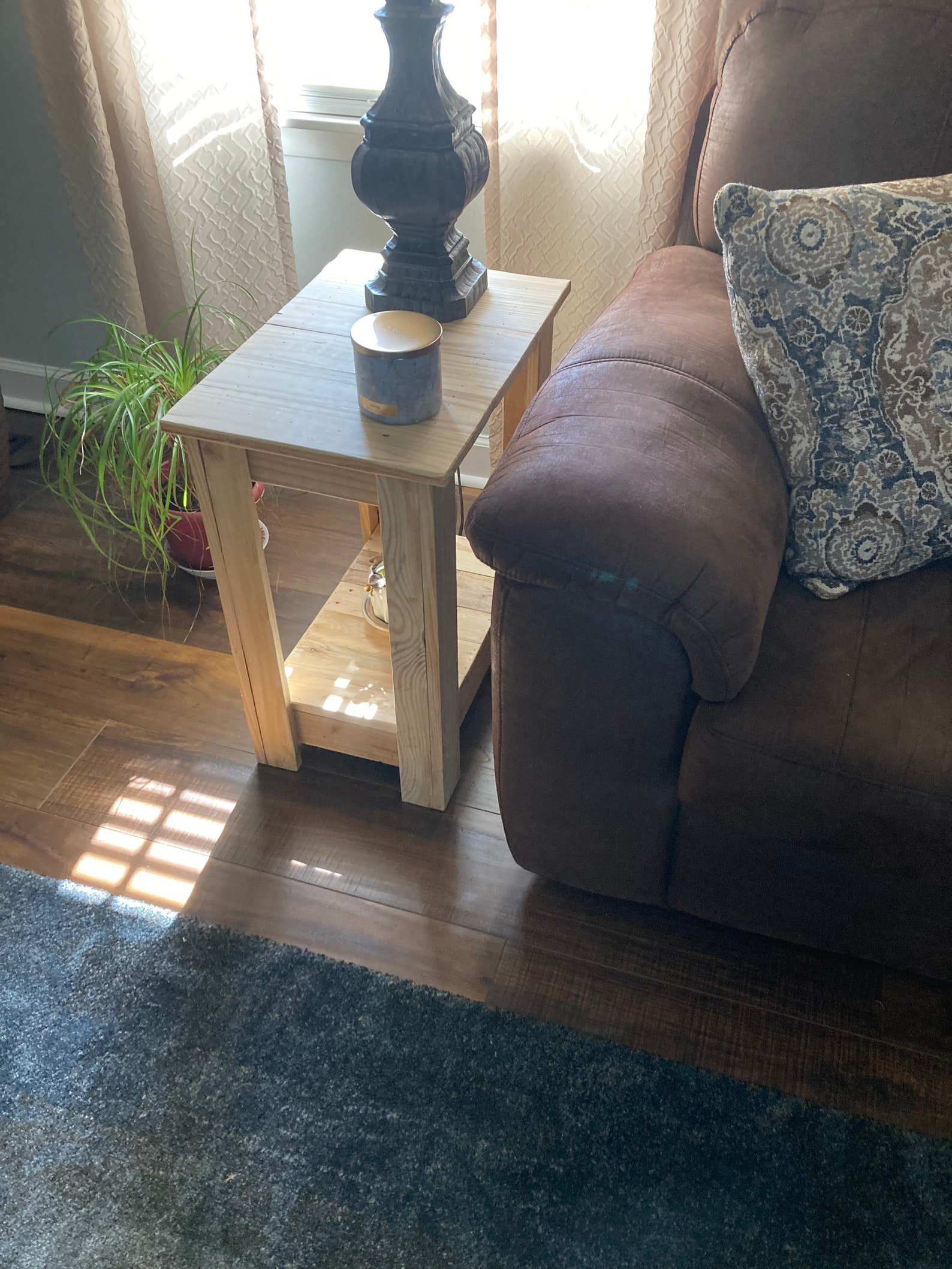 Unfinished End Table Wood Table Wood End Table Side Table Etsy