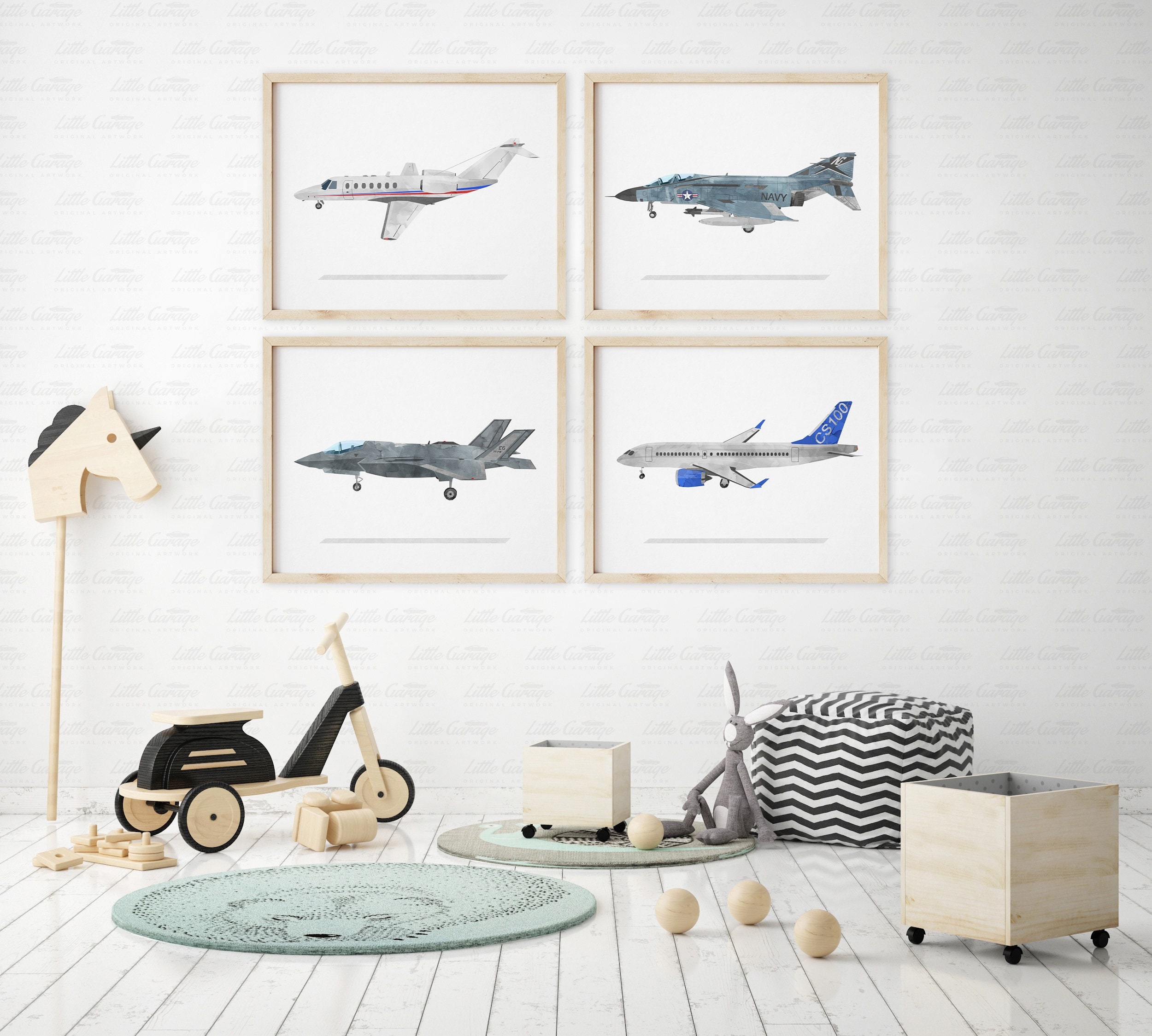 Airplane Wall Art Aircraft Print Airplane Decor Plane Art Etsy