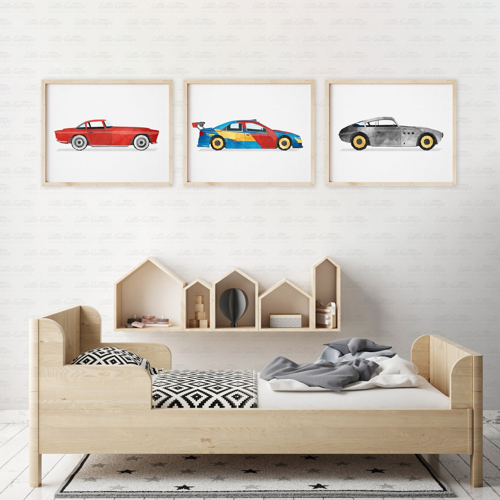 Sports Car Print Racing Car Wall Art Race Car Art Vehicle | Etsy