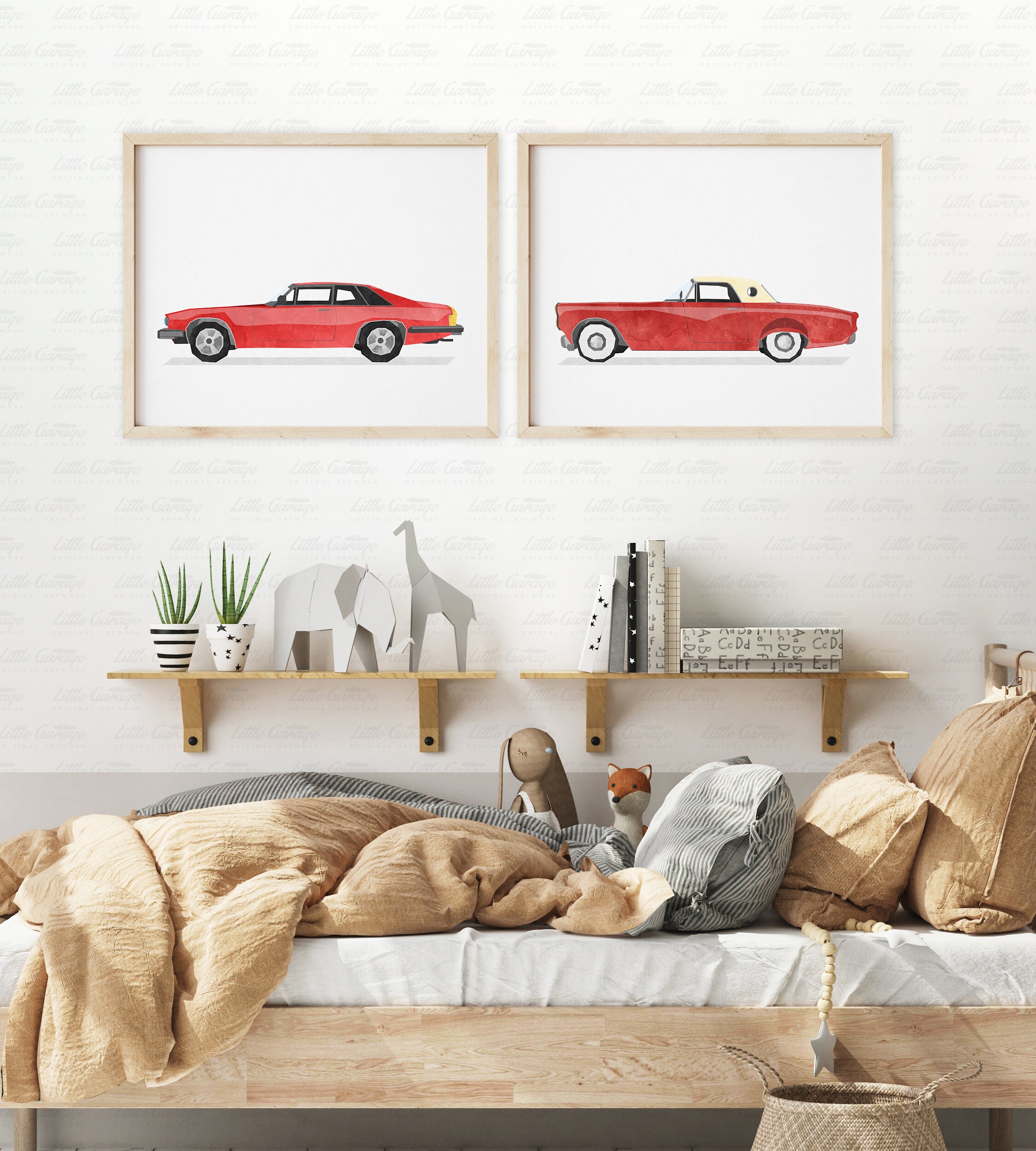 Klassische Auto-Wand-Kunst Transport Druck | Etsy