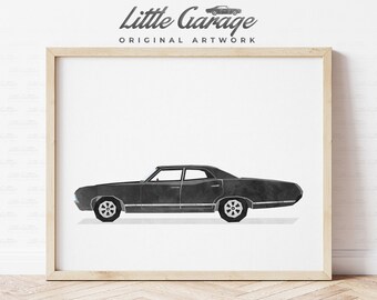 Muscle Car Wall Art Etsy