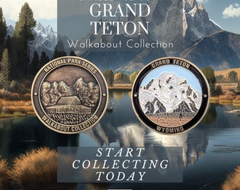 Grand Teton National Park Challenge Coin