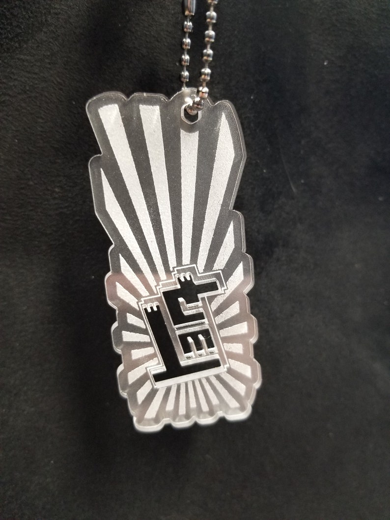 Toyota Rising Sun Key chain laser cut acrylic Rare JDM oldschool emblem drift