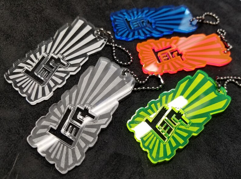 Toyota Rising Sun Key chain laser cut acrylic Rare JDM oldschool emblem drift