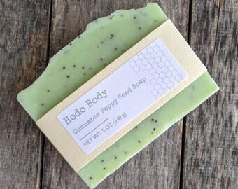 Cucumber Poppy Seed Soap