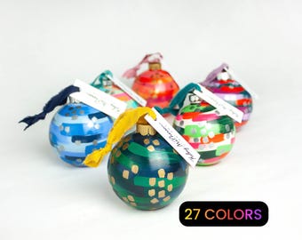 Christmas Ornaments | Holiday Ornaments | Hand Painted
