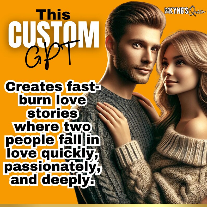 Escritura de historias románticas de InstaLove GPT / Herramienta de escritura con IA para autores / Generador de tramas románticas ChatGPT / Creador de novelas de InstaLove PDF + Acceso imagen 2