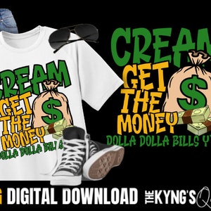 Men&#39;s Rapper Shirt, C.R.E.A.M. PNG, , Hip Hop png,East Coast Shirt, 90s Hip Hop Shirt, Father&#39;s day shirt