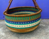 Bolga Market Basket, Large Basket