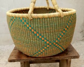 Bolga Market Basket, Large Basket