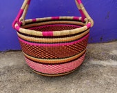 Bolga Market Basket, Large Basket