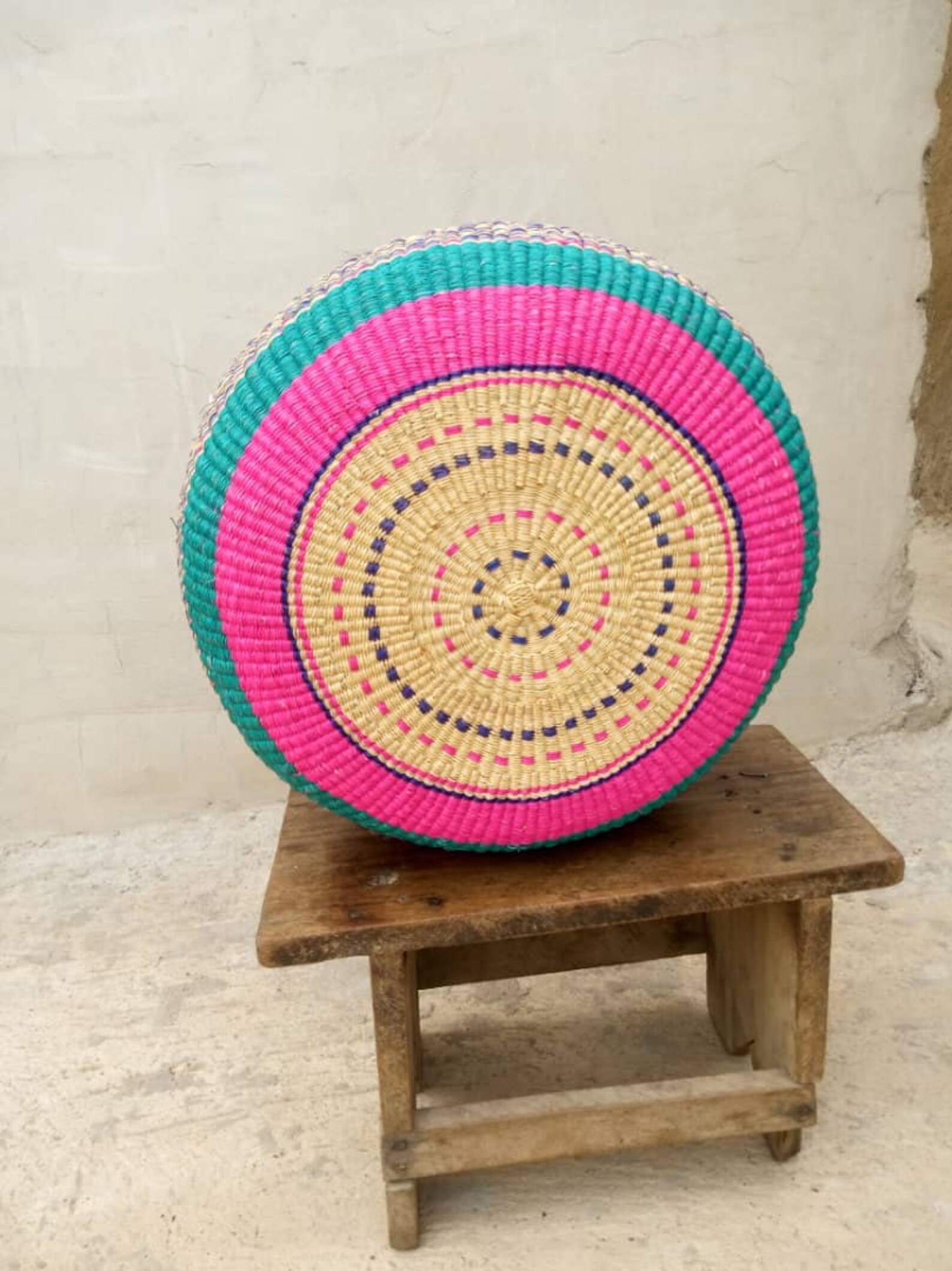 Bolga Basket African Basket Handmade Basket Ghana Basket Etsy