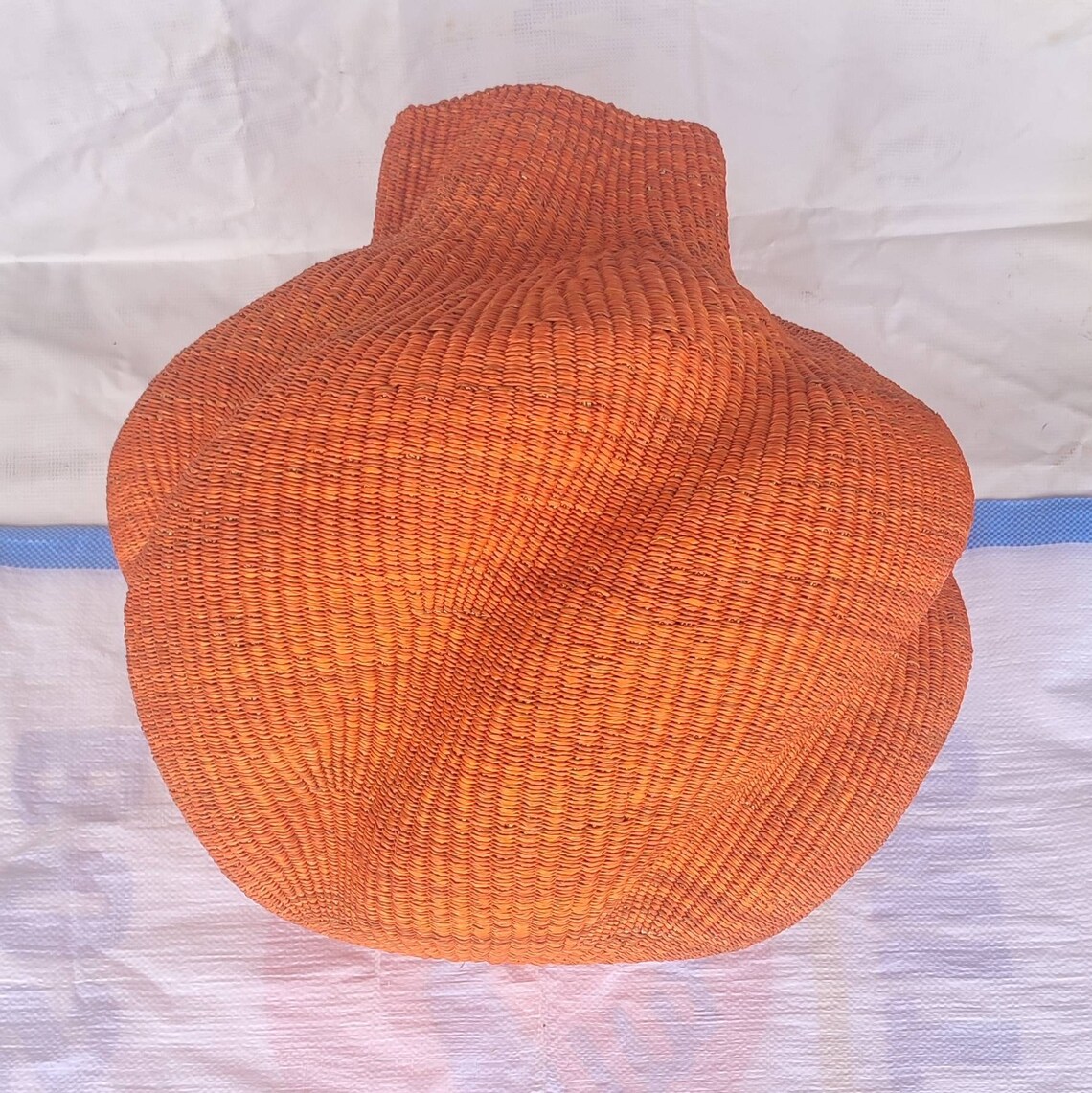 Bolga Basket African Basket Handmade Basket Ghana Basket Etsy