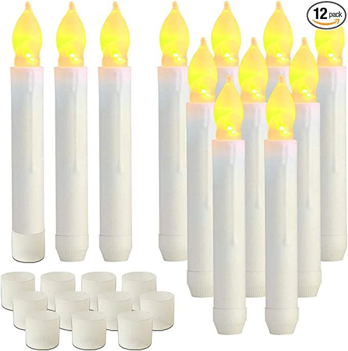 12 Pcs Halloween Floating Candles Indoor Halloween Decor Etsy