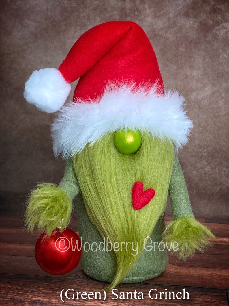 Grinch / Max Gnomes May PRE-ORDER (GREEN) Santa Grinch