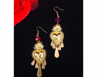 Sacred Heart Earrings